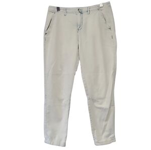 Free People Chambray Lightwash Relaxed Fit Boho Pants Size 4